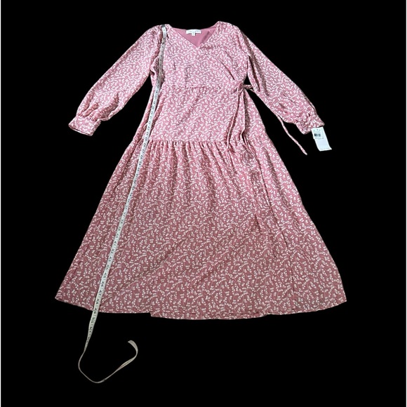 Lapis & Lillies Wrap Dress Size M - Picture 5 of 13